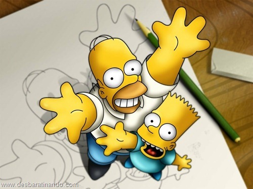 wallpapers os simpsons desbaratinando papel de parede the simpsons  (46)