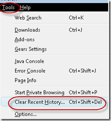 click clear recent history clear-recent-history