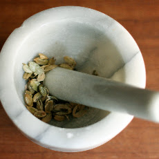 Dark Chocolate-Cardamom Ice Cream