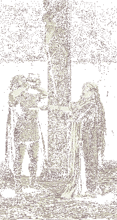 Sigurd Drinks The Draught Of Forgetfulness, Asatru Gods And Heroes