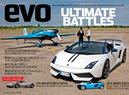 Huge magazine cover from EVO magazine