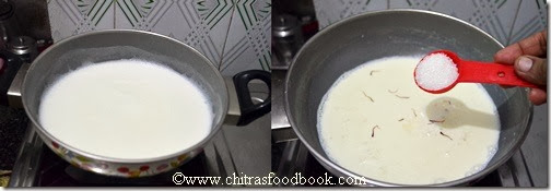 Basundi step 1