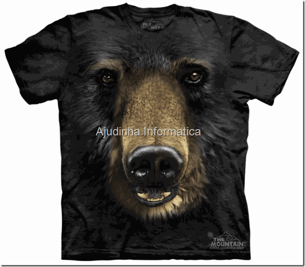 camiseta urso