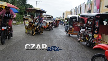 Pedicab and Trisikad Streets of Panabo City