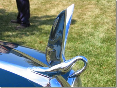 IMG_8430 1949 Packard Convertible Hood Ornament at Antique Powerland in Brooks, Oregon on August 1, 2009