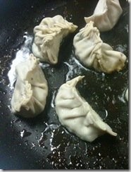 pot stickers cooking