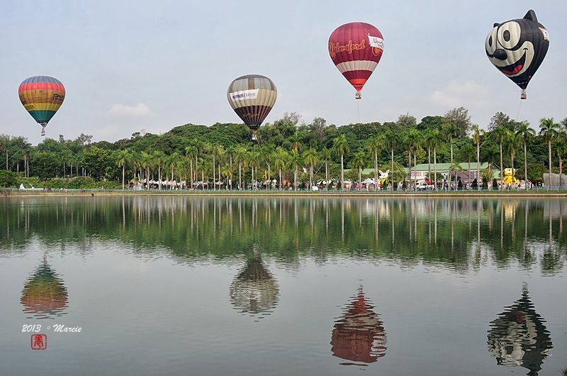 高雄 澄清湖 熱氣球 2013