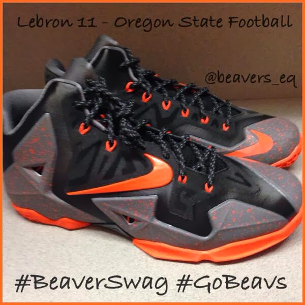 Oregon State Beavers Receive Nike LeBron 11 PEs For Hawaii Bowl