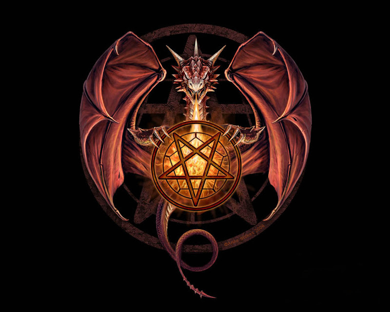 Fantasy Dragon Satanic, Dragons