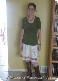 seam skirt 037