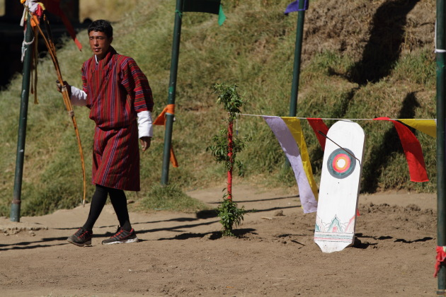 Archery - the national sport of Bhutan
