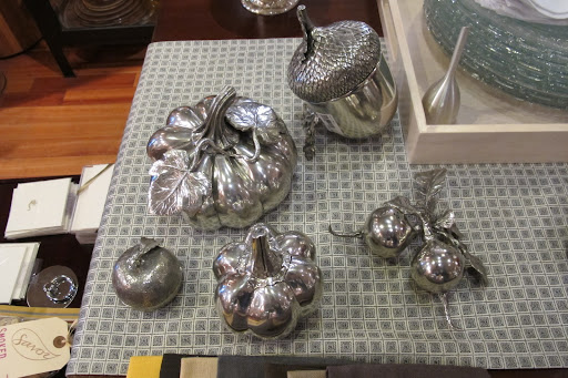 These autumnal pieces look so pretty silvered.