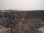 Sea cliff in El Cotillo