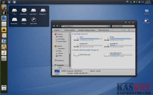Tampilan Linux