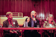 Ben with Murray Rankin and Elizabeth Cull in the lead-up to the 2012 federal by-election