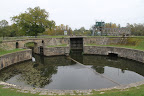 Draaisluis om van de Allier in het canal latéral à la Loire te komen.