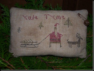 yule tyme with santa and elmer