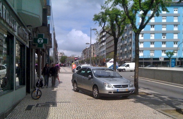 Ciclovia na Avenida da Liberdade