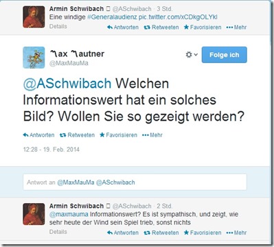 Twitter Papst Wind Twitter Papst Wind