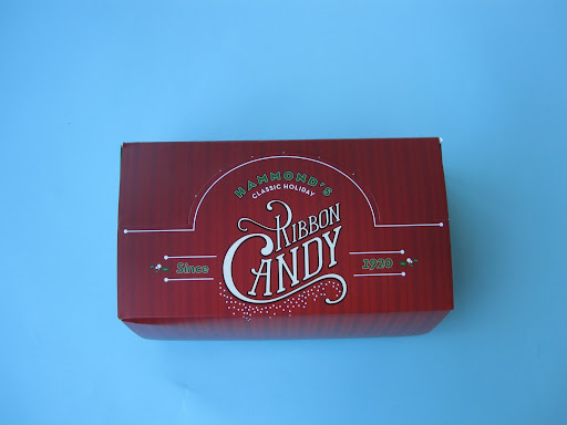 Ribbon candy is a beautiful sweet to gift for the holidays.