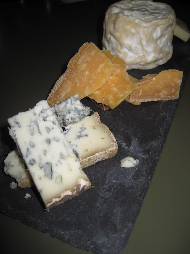 The Aged Gouda (second from front) was the third cheese tasted and worked perfectly with the Golden Monkey Black Tea. The Valdeon Blue from Spain (in front) paired with the Gloucester Street Blend.