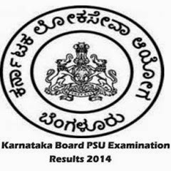 Karnataka Board PSUExamnation Resuls 2014