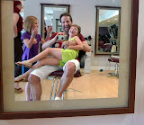 Lily is the ticklish one.  Had you noticed?