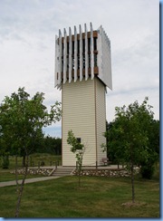 2391 North Dakota USA & Manitoba Canada - International Peace Garden - Bell Tower