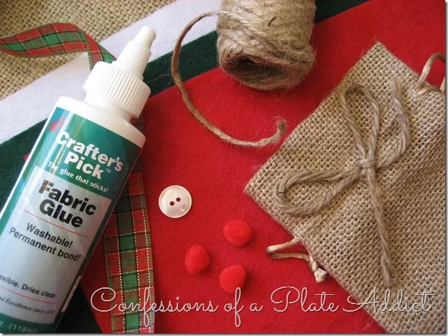 CONFESSIONS OF A PLATE ADDICT 3 in 1 Easy Christmas No-Sew Supplies