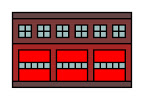 firestation, 2001, digital c-print (single edition), 20 x 28.75 in.