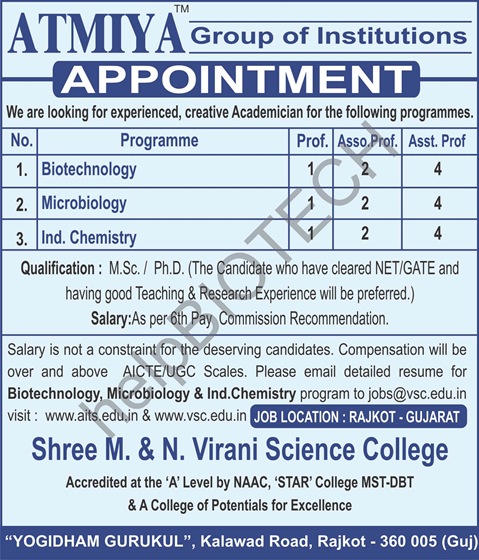 Biotech @ Virani Advt. 9-10-11