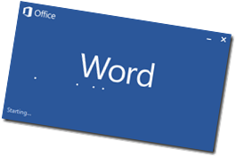 Word start screen