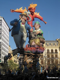Falla Ajuntament de València 2012.