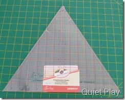 Triangle ruler