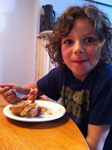 Pie for breakfast!