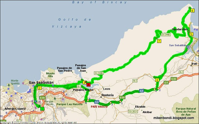 Driving map