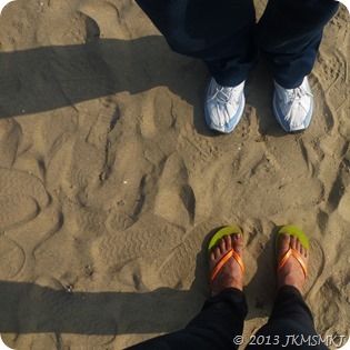 Beach, Shoes, Camera