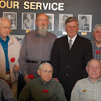 Veteran's Wall of Honor Dedication Ceremony at Harding Place