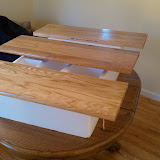 First coat of Spar Poly.