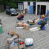 Verbouwing materiaalhok, 14-05-2010