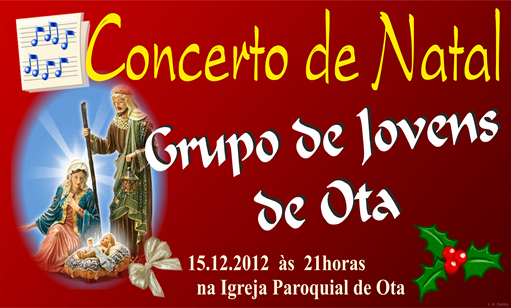 Concerto Natal - Gr. Jovens Ota - 2012