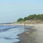 Rogowo - tu wdać jak rozpoczyna się plaża.