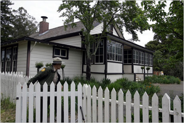 The writer&rsquo;s cottage at Jack London State Park in California. Along with 69 other sites, Jack London State Historic Park will be shuttered, gates locked, and left to meth labs, garbage outlaws and assorted feral predators. Nearly 50 percent of all of California&rsquo;s historic parks are on the closure list. Eric Risberg / Associated Press