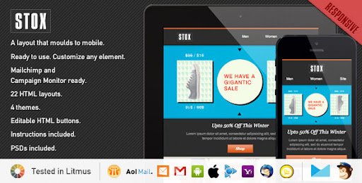 Stox - Responsive Store Template - ThemeForest Item for Sale