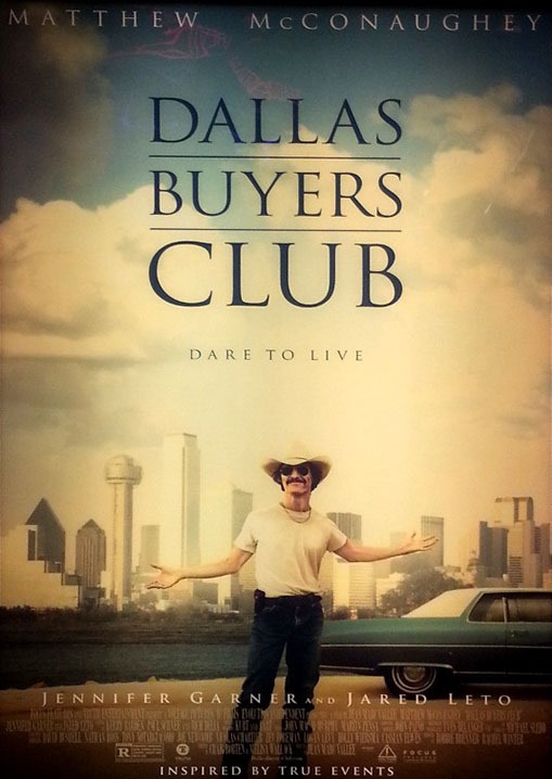 Második Dallas Buyers Club Matthew McConaugheyvel