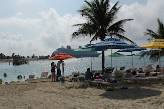 The new expanded family beach area, right past Pelican Point.