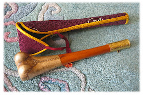 Exquisite stiff brocade case