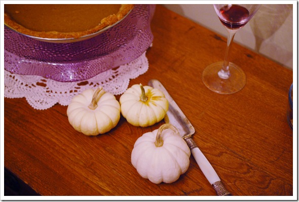 thanksgiving pumpkin pie