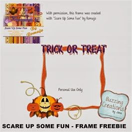 Romajo - Scare Up Some Fun - Freebie Frame Preview