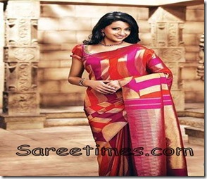 Trisha_Pink_Designer_Saree